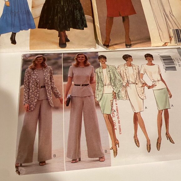 McCall’s 9371 & Butterick 4030 4676 Sewing Patterns‎ Lot (Sz 10–16) - Picture 3 of 5